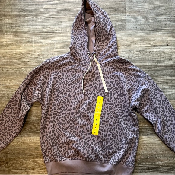 New Leopard Print David Bitton Buffalo Hoodie - Picture 6 of 11